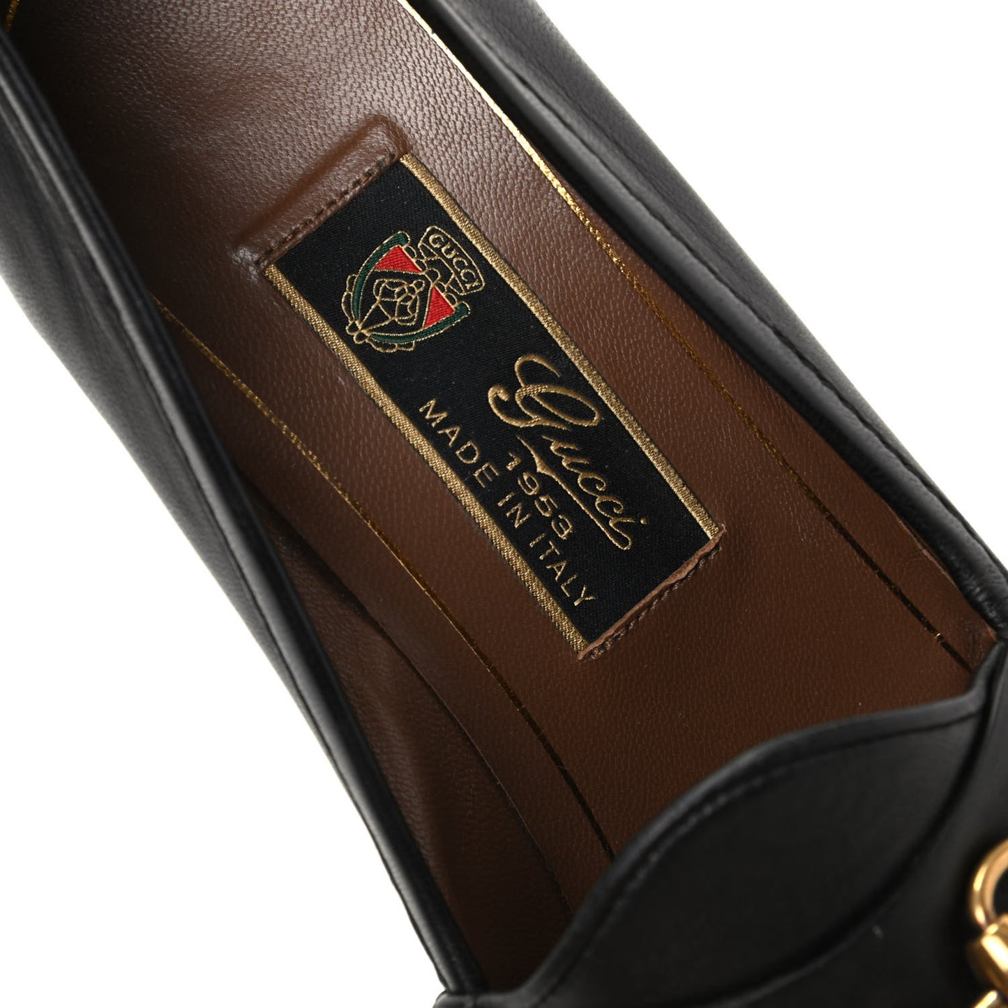 Calfskin Horsebit Alyssa Pumps 39 Black