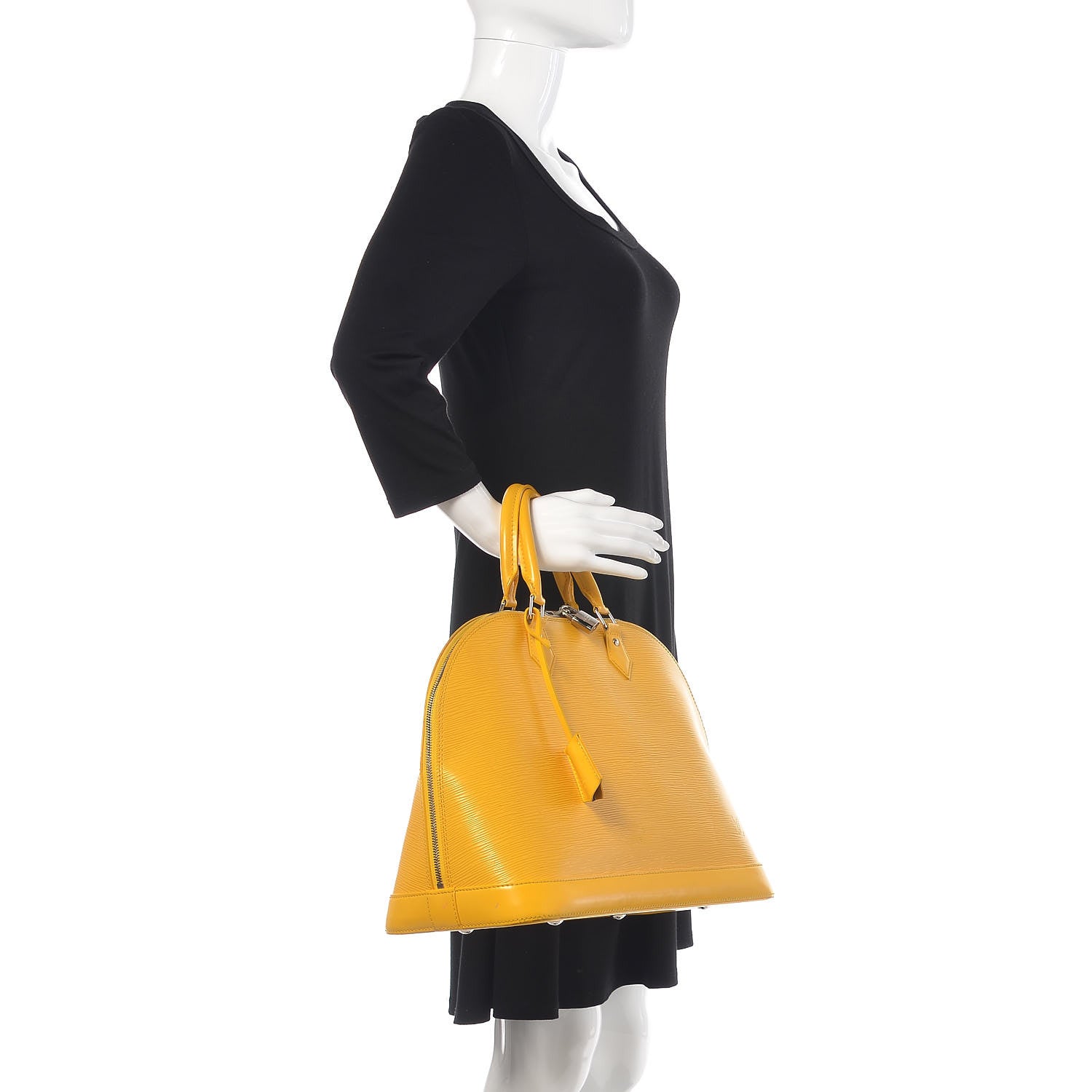 Louis Vuitton Epi Alma GM Citron 2 of 20