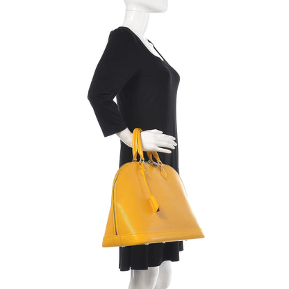 Louis Vuitton Epi Alma GM Citron 2 of 20