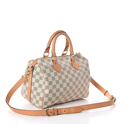 Louis Vuitton Damier Azur Speedy Bandouliere 25 3 of 10