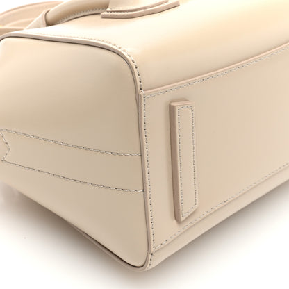 Givenchy Box Calfskin Mini Lock Antigona Shoulder Bag Natural Beige 8 of 9