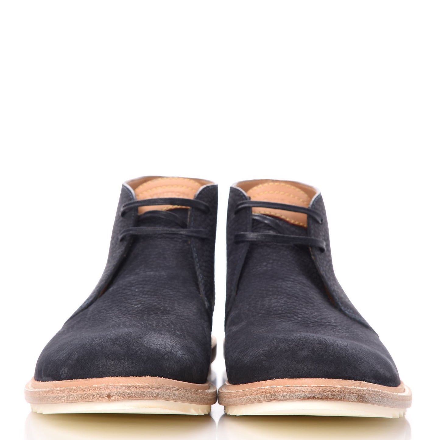 Mens Suede Boots 9 Navy
