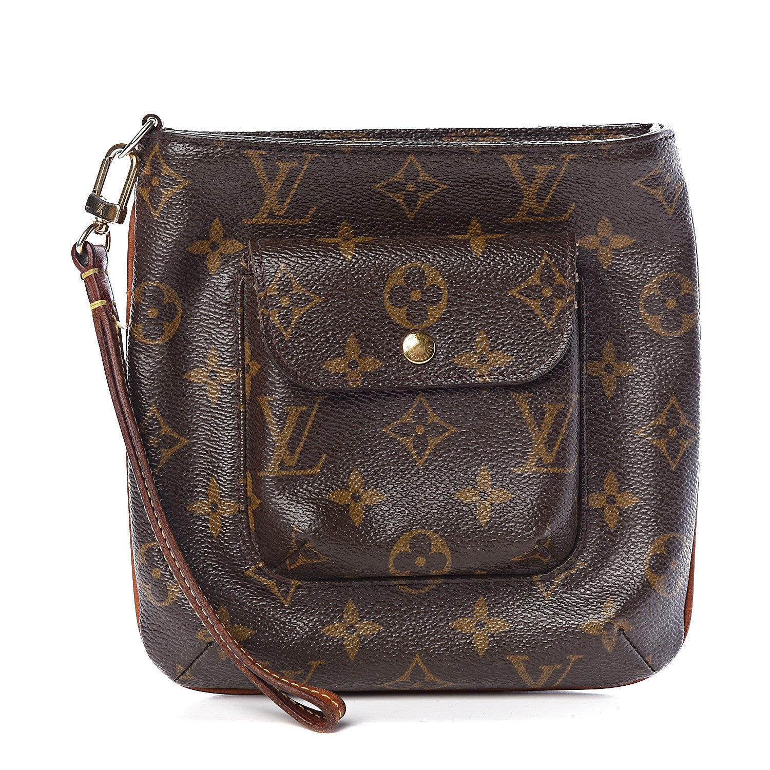 Louis Vuitton Monogram Partition Wristlet 1 of 12