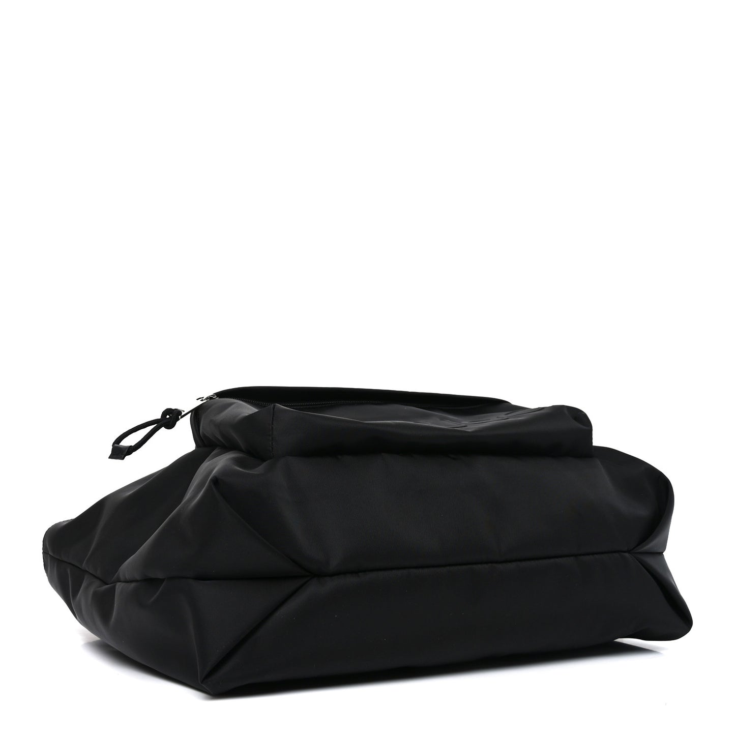 Nylon Logo Tote Black