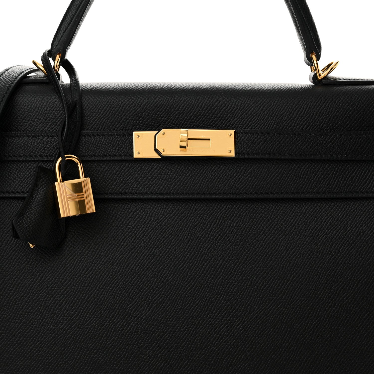 Hermes Epsom Kelly Sellier 32 Black 8 of 11
