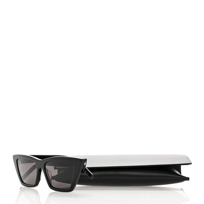 Saint Laurent Acetate Mica Cat Eye Sunglasses SL 276 Black 8 of 8