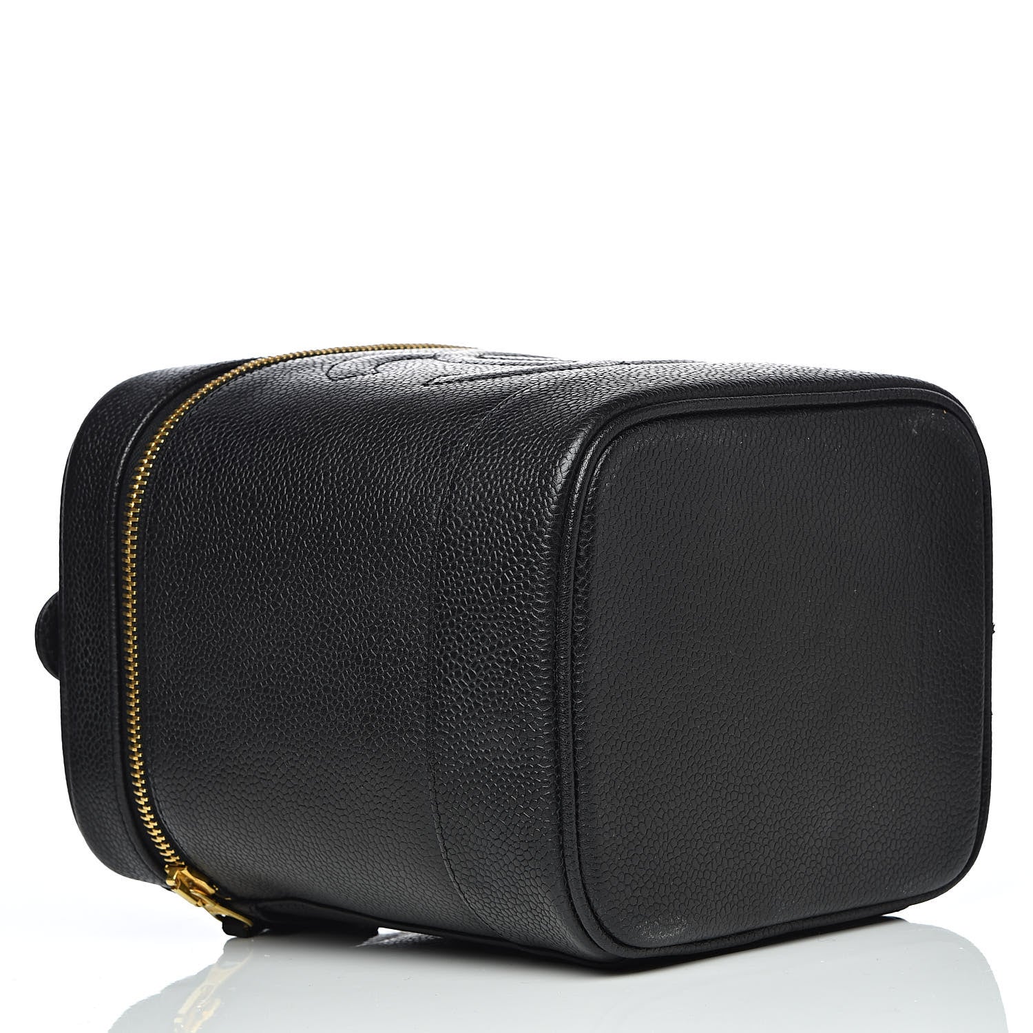 Chanel Caviar Vanity Cosmetic Case Black 4 of 8