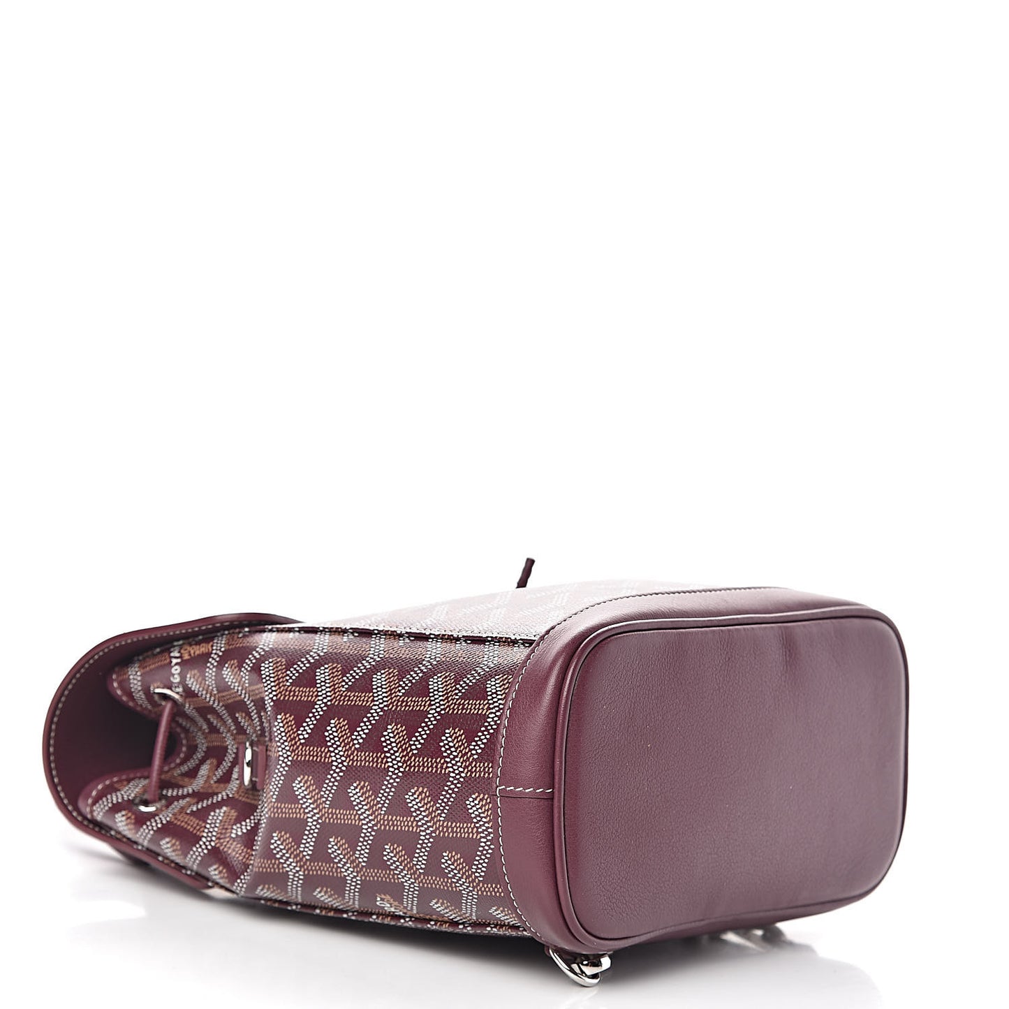 Goyardine Calfskin Mini Alpin Backpack Bordeaux