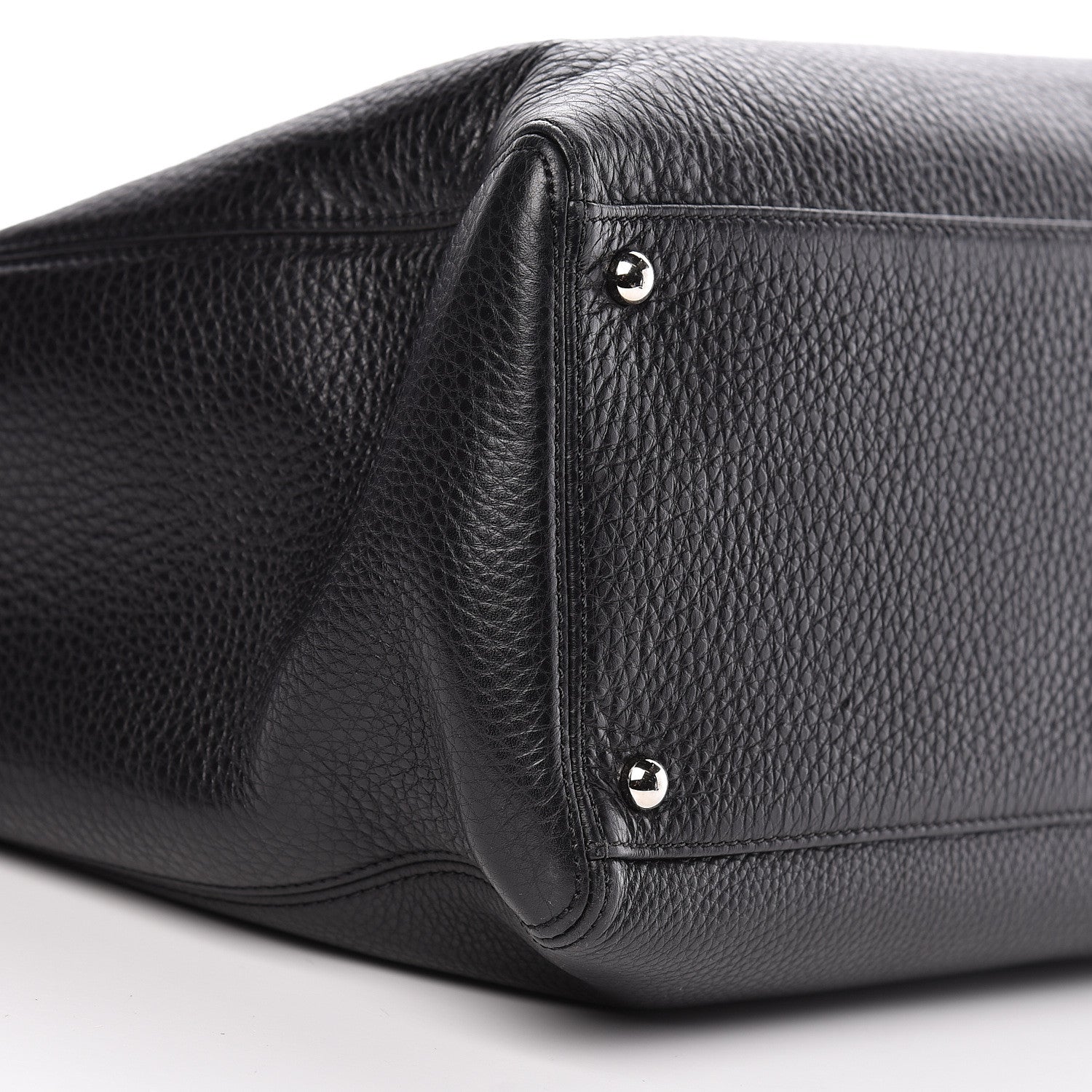 Chanel Deerskin Cerf Executive Shopper Tote Black 10 of 12