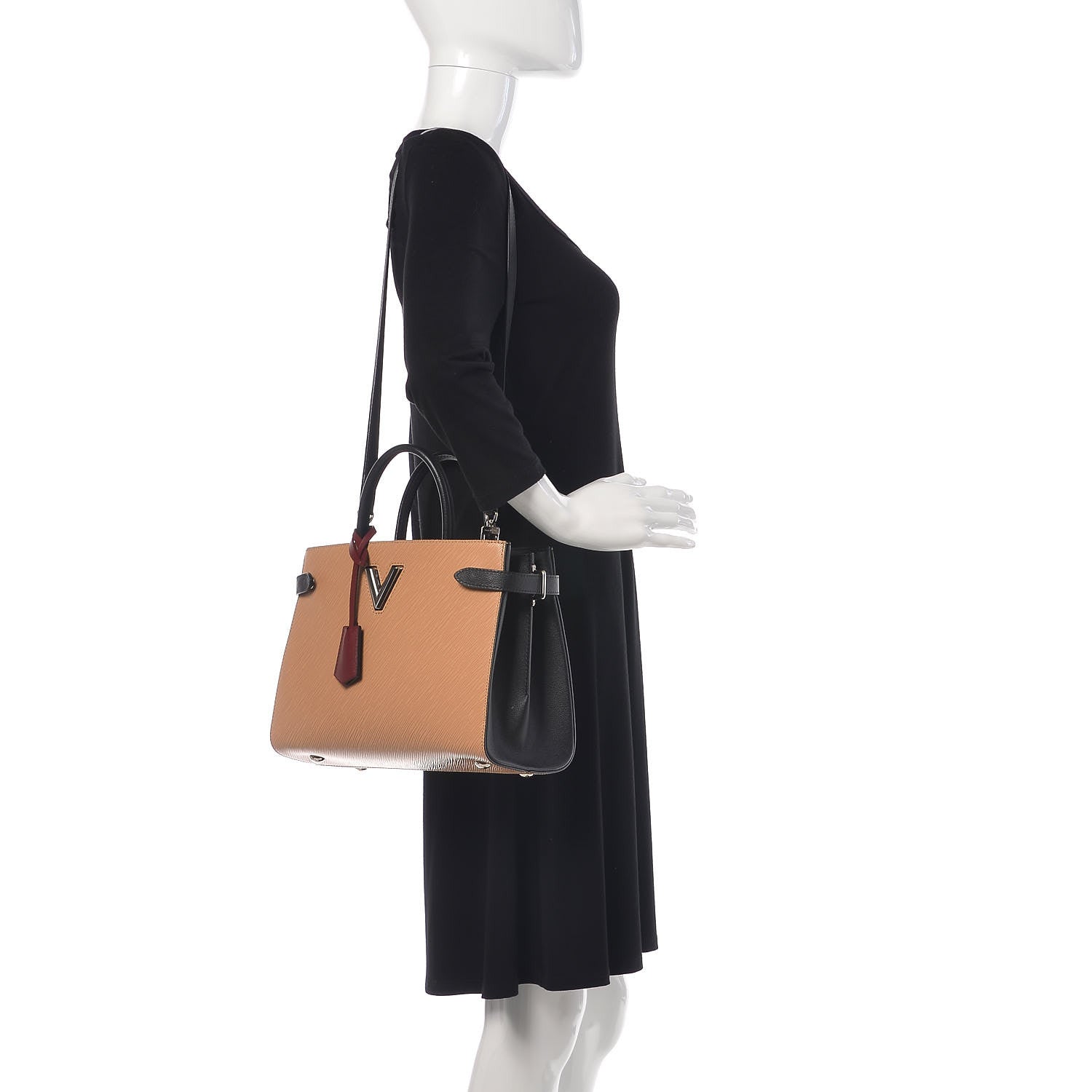Louis Vuitton Epi Twist Tote Camel 2 of 9
