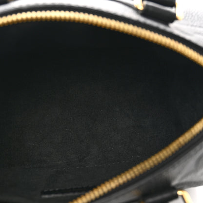 Louis Vuitton Empreinte Monogram Giant Speedy Bandouliere 20 Black 6 of 9