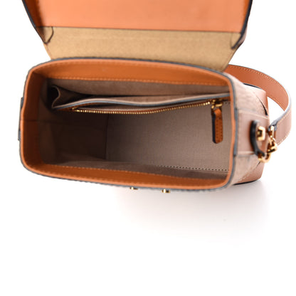MCM Visetos Small Soft Berlin Crossbody Cognac 7 of 10