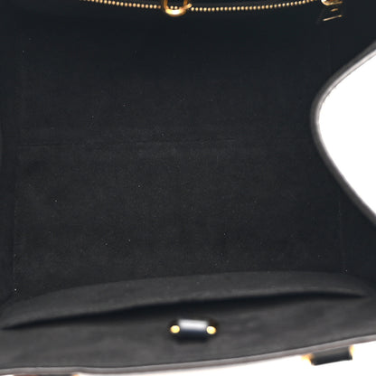 Louis Vuitton Calfskin Monogram Fold Tote PM Cream Khaki Black 5 of 9
