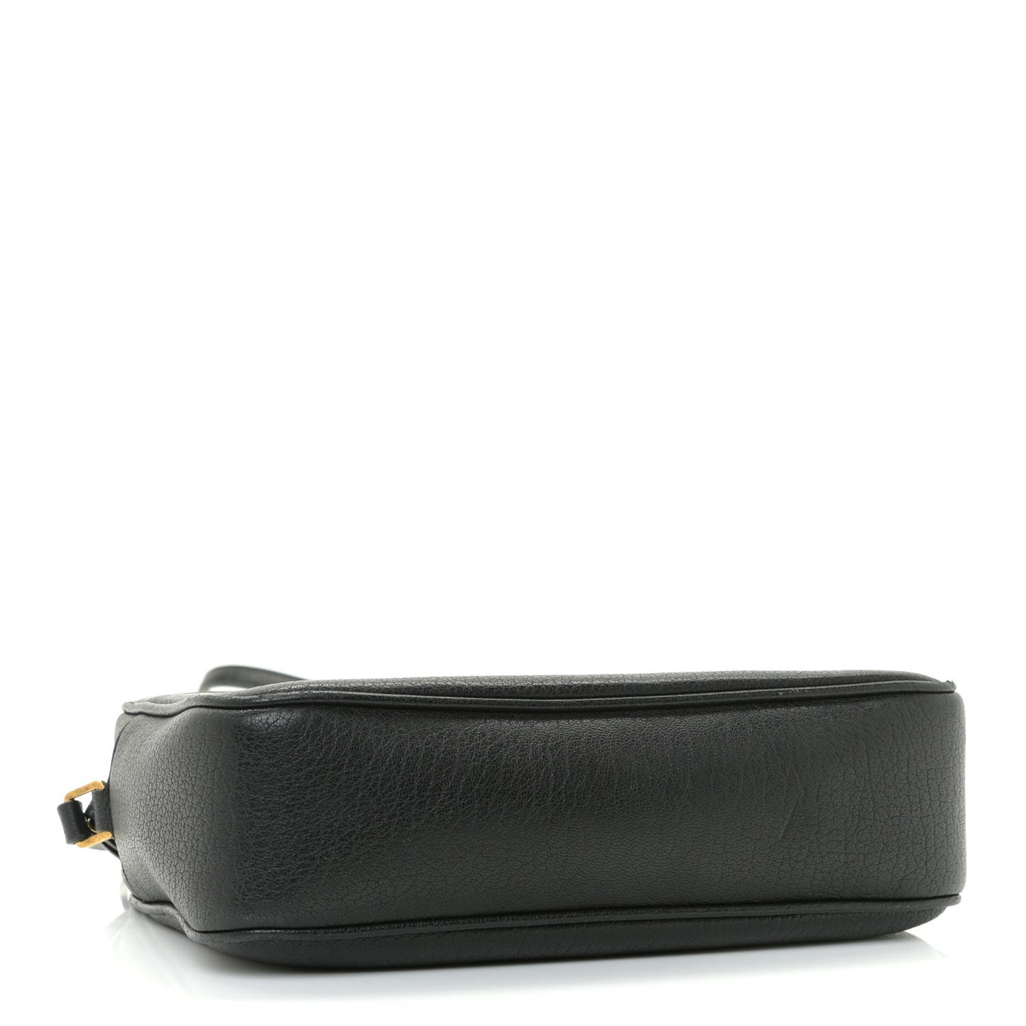 Lambskin Monogram Small Lou Camera Bag Black