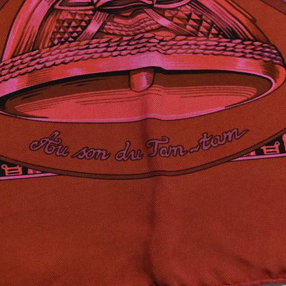 Hermes Silk Au Son du Tam Tam Scarf 90 5 of 8