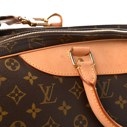 Louis Vuitton Monogram Alize 2 Compartment Luggage Travel Bag 13 of 14