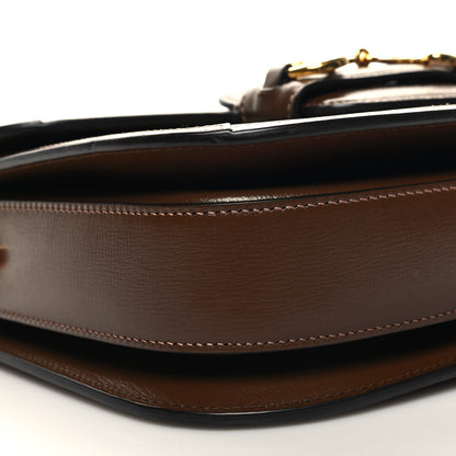 Gucci GG Supreme Monogram Horsebit 1955 Shoulder Bag Beige Brown Sugar 10 of 12