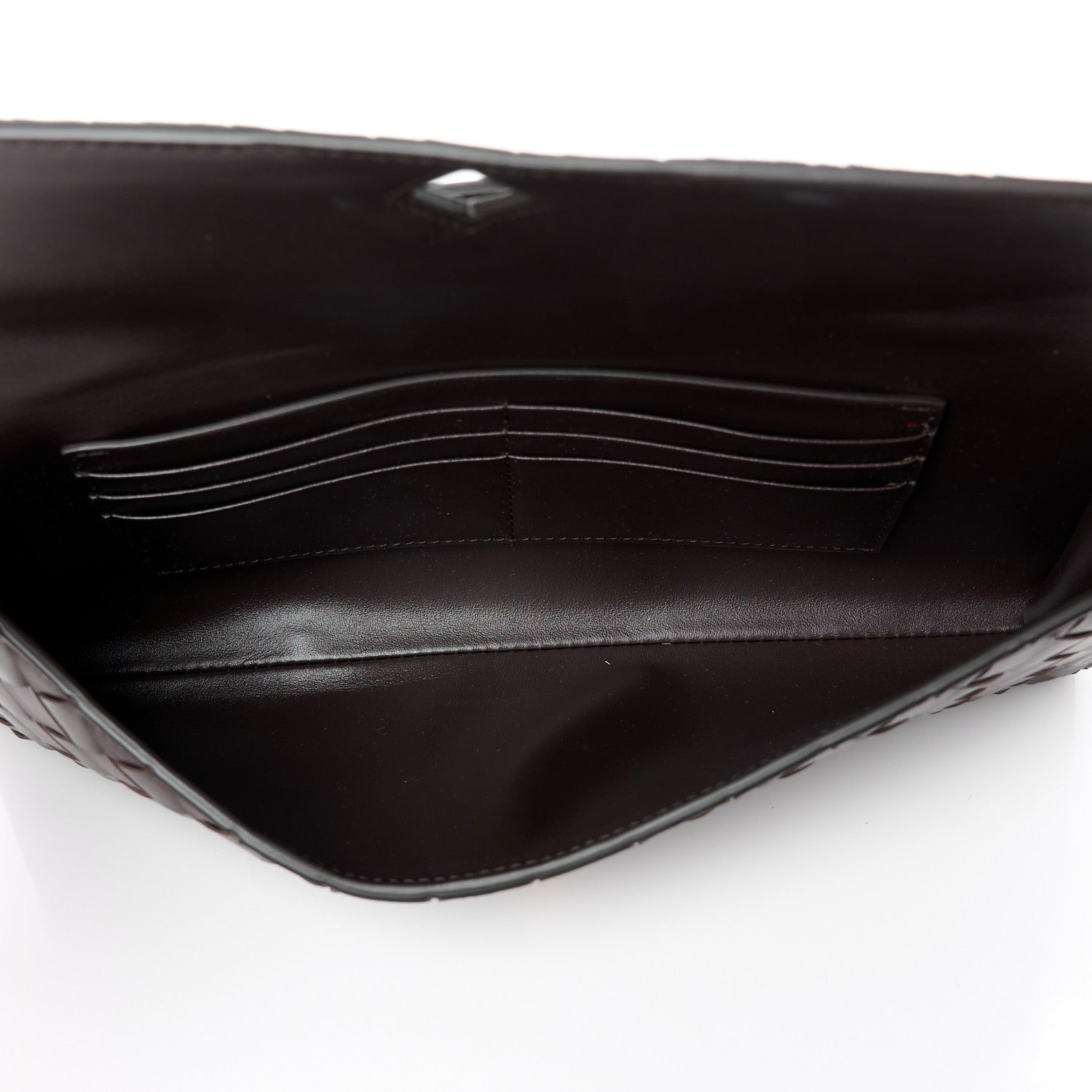 Bottega Veneta Nappa Intrecciato Long Andiamo Top Handle Clutch Fondant 5 of 8