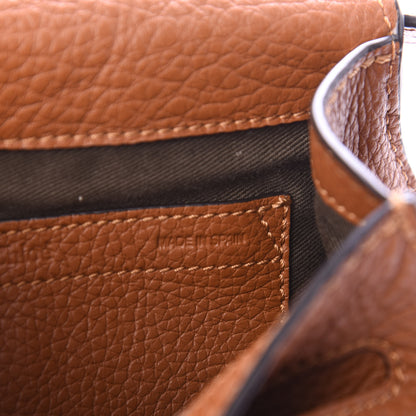Chloe Calfskin Mini Marcie Round Crossbody Bag Tan 5 of 9