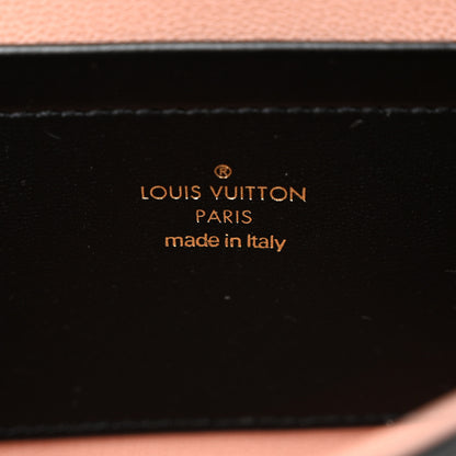 Louis Vuitton Lambskin Embossed Monogram Pochette Coussin Black 6 of 10