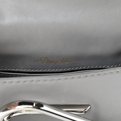 3.1 Phillip Lim Calfskin Alix Soft Flap Clutch Grey 6 of 9
