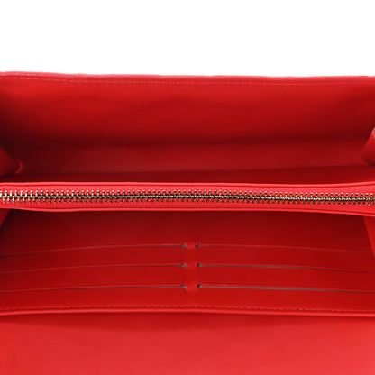 Louis Vuitton Vernis Sarah Wallet Rouge Grenadine 5 of 16
