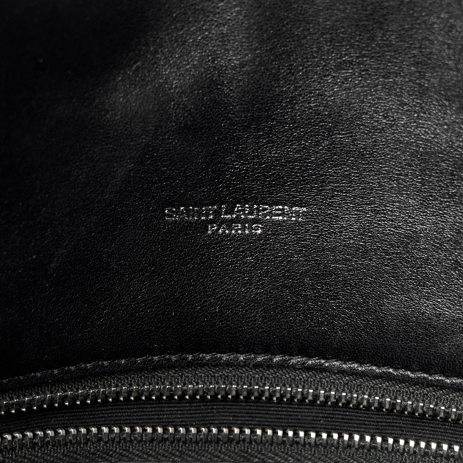 Saint Laurent Lambskin Quilted Toy Loulou Puffer Monogram Chain Satchel Black 6 of 11