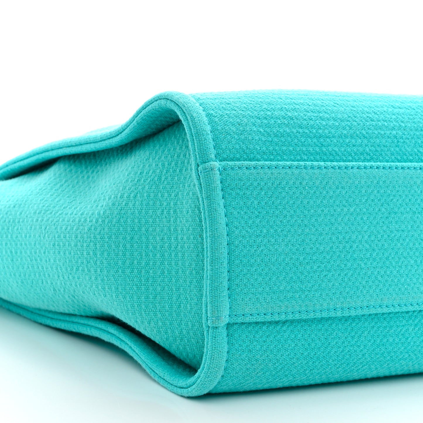 Mixed Fibers Small Deauville Tote Turquoise