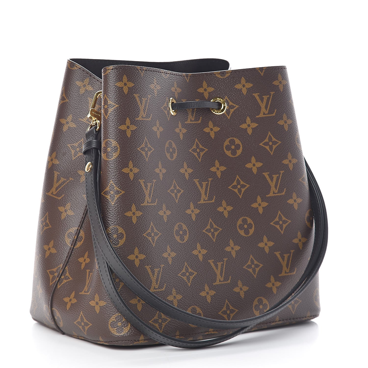 Louis Vuitton Monogram Neonoe MM Black 3 of 10