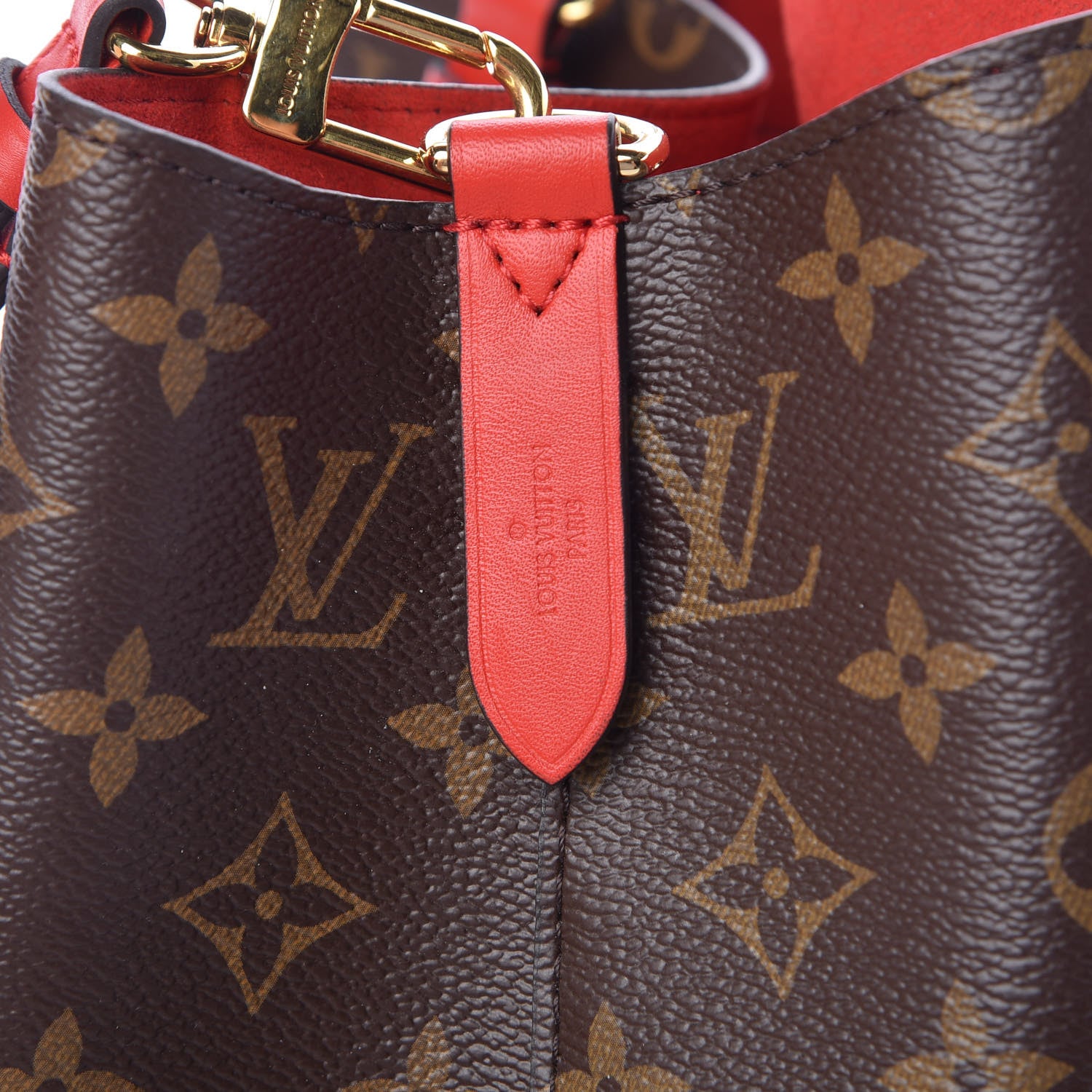 Louis Vuitton Monogram Neonoe MM Coquelicot 6 of 9