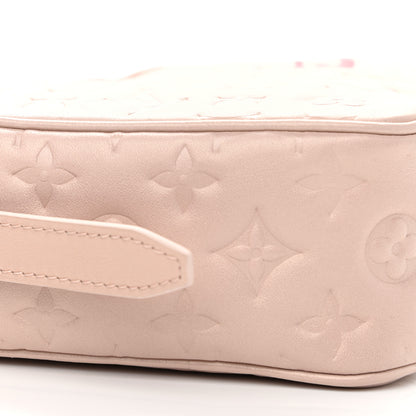 Louis Vuitton Lambskin Embossed Monogram Fall In Love Sac Coeur Light Pink 8 of 10