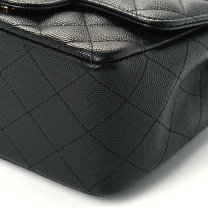Chanel Caviar Quilted Mini Square Flap Black 10 of 10