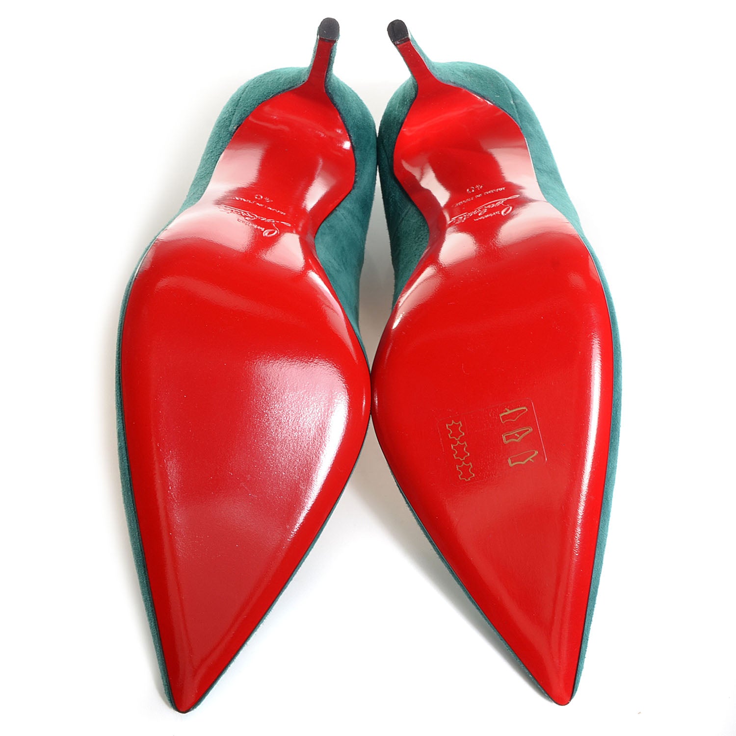 Christian Louboutin Suede So Kate 120 Pumps 40 Forest 4 of 5