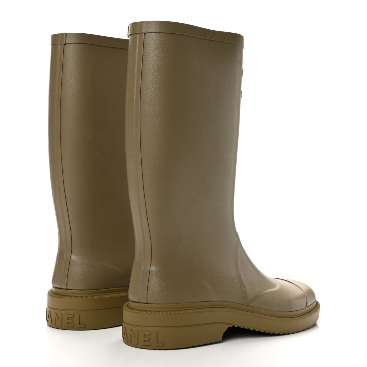 Caoutchouk CC High Boots 38 Dark Beige