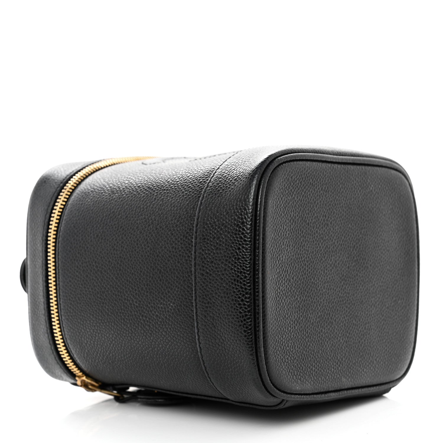 Chanel Caviar Vanity Cosmetic Case Black 3 of 8