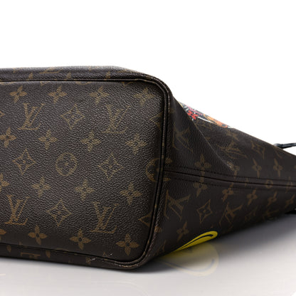 Louis Vuitton Monogram World Tour Neverfull MM 9 of 11