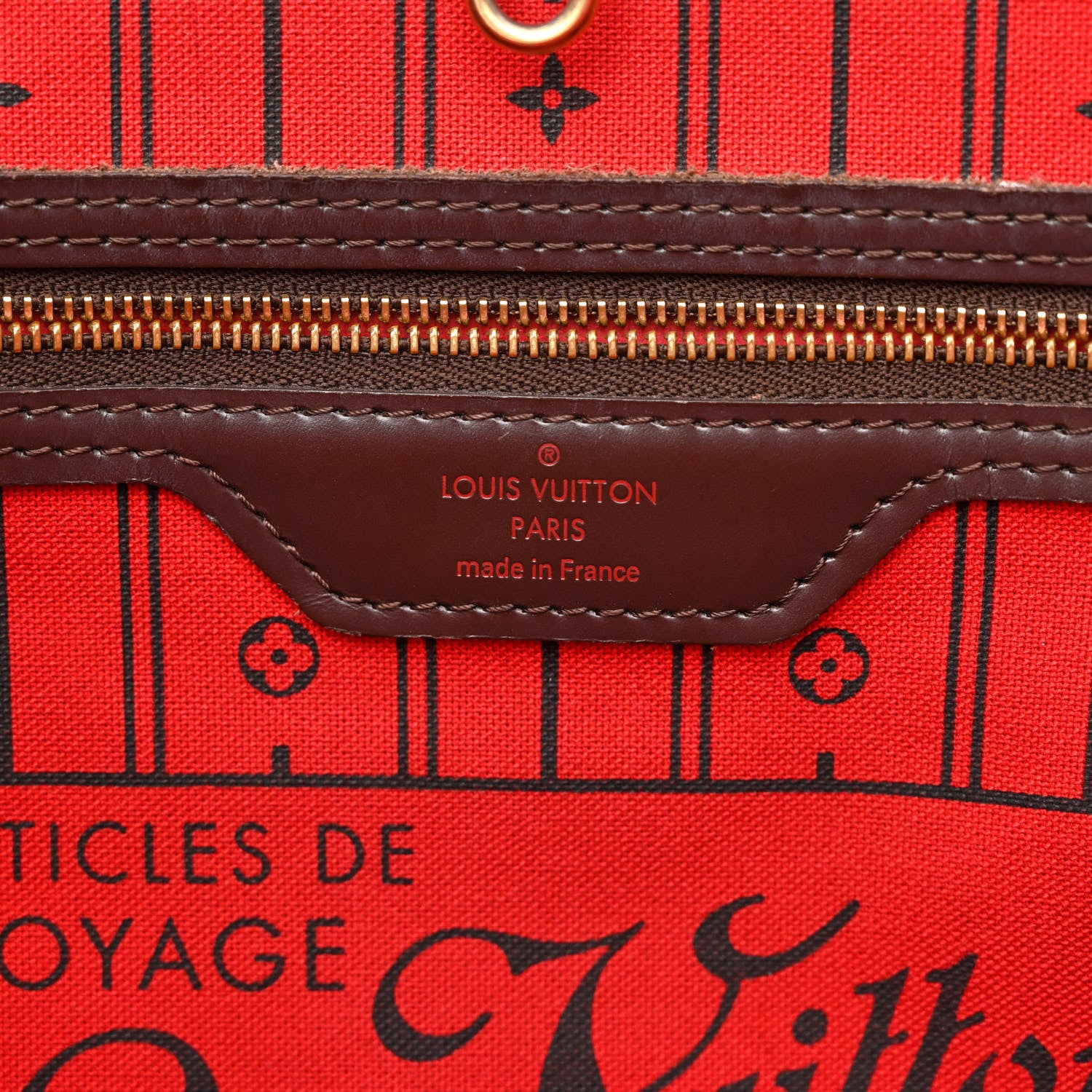 Louis Vuitton Damier Ebene Neverfull MM 6 of 20