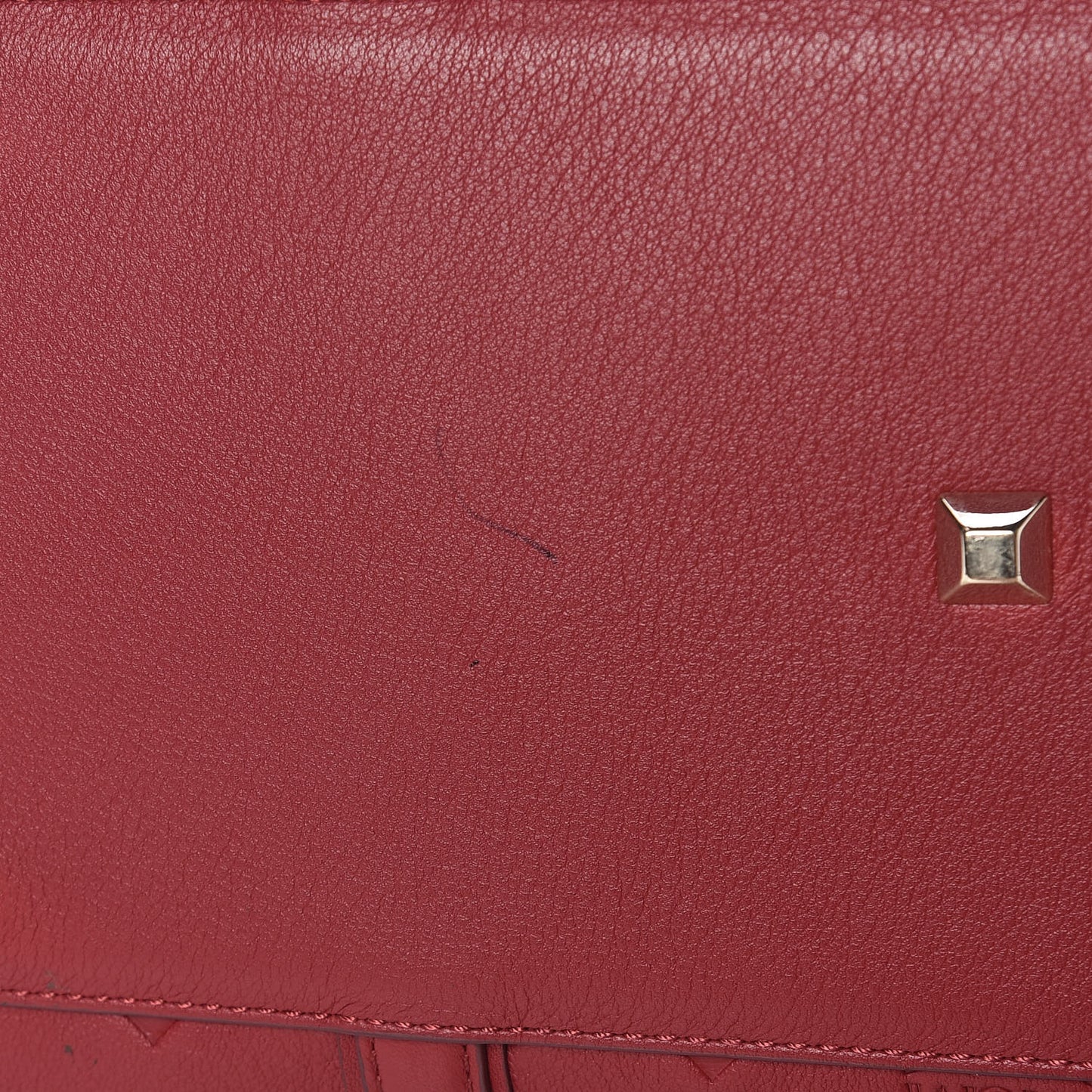 Calfskin Ottomar Monogram Boston Bag Red
