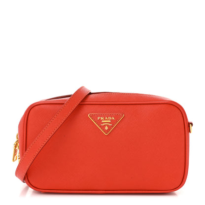 Prada Saffiano Lux Camera Crossbody Lacca 1 of 11