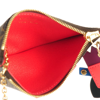 Louis Vuitton Monogram Totem Key Pouch Flamingo 5 of 7
