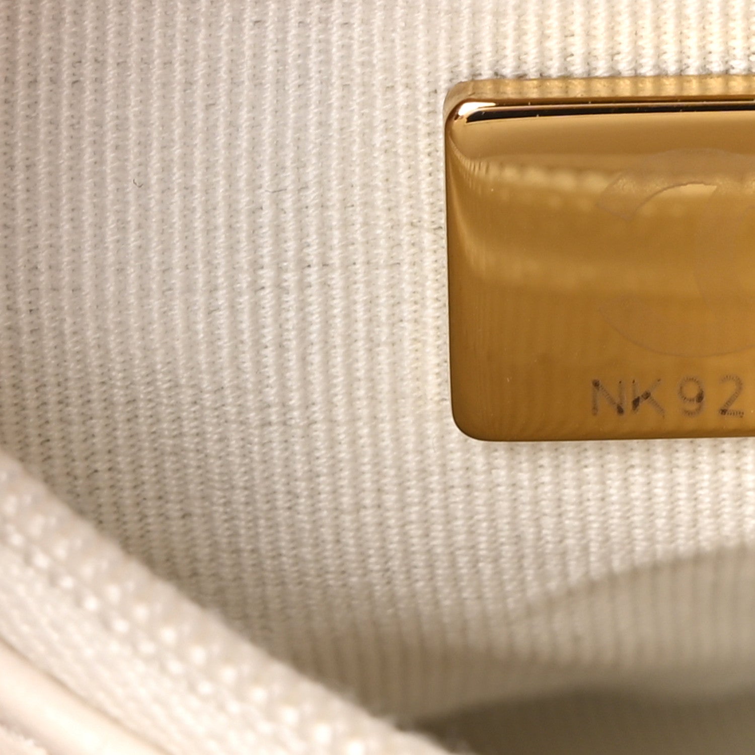 Chanel Shiny Aged Calfskin Quilted Nano Kelly Shopper White 7 of 10