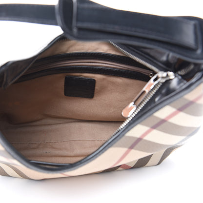 Burberry Nova Check Shoulder Bag Black 5 of 16