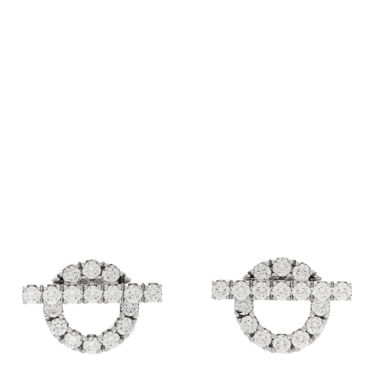 18K White Gold Diamond Finesse Earrings