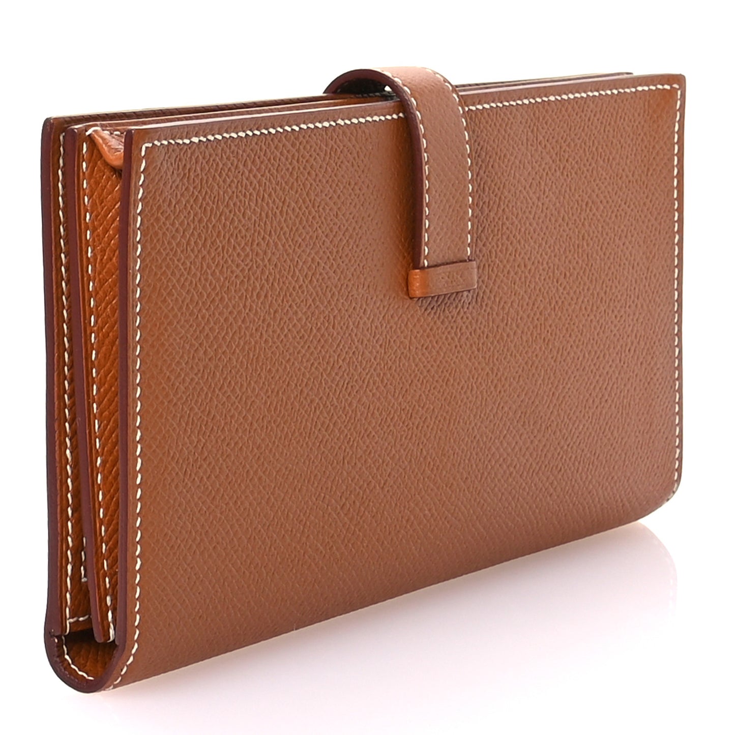 Epsom Bearn Gusset Wallet Gold