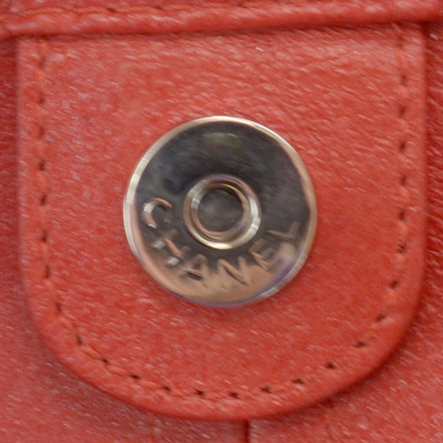 Chanel Caviar Camellia Flower Tote Red 6 of 9