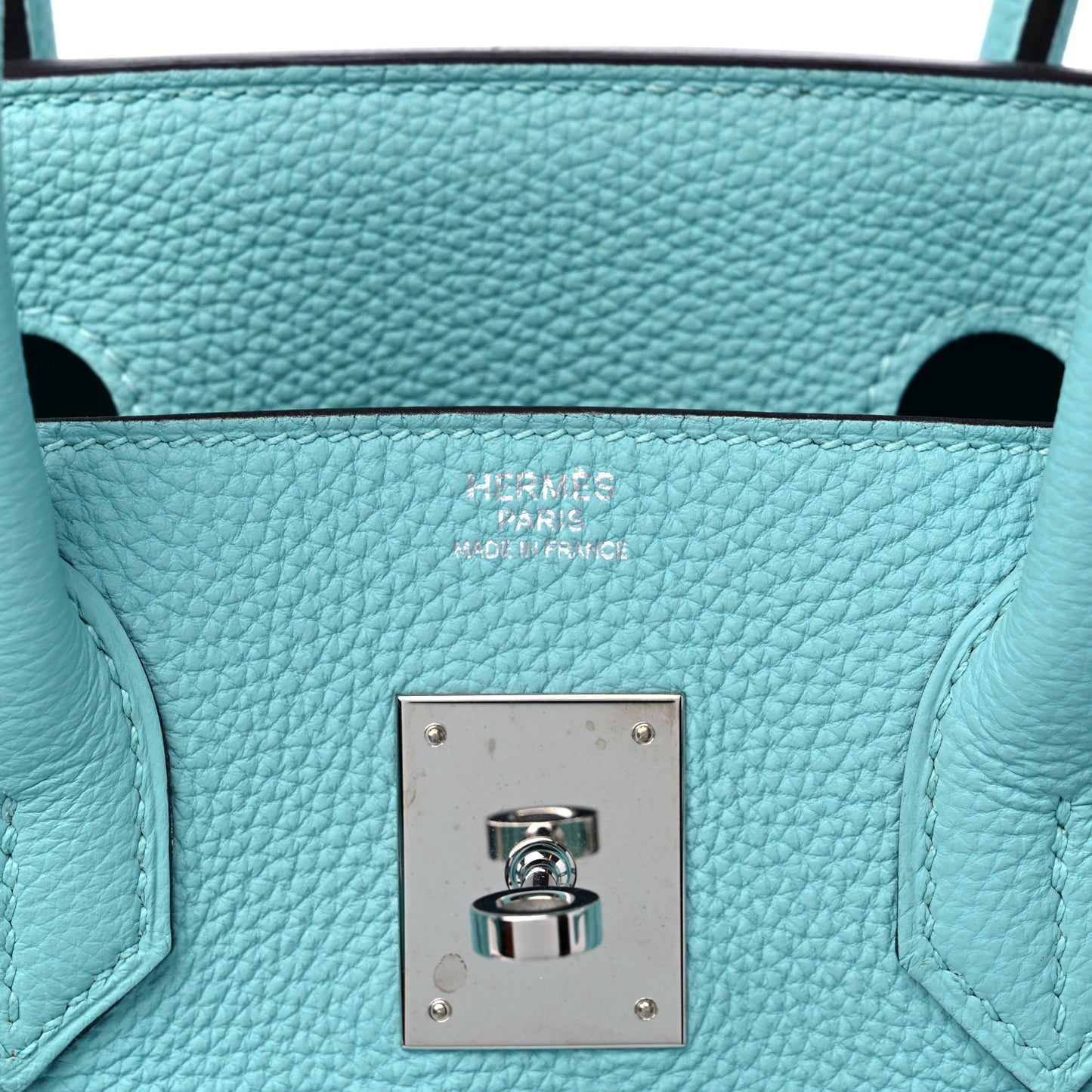 Togo Birkin 30 Bleu Atoll