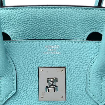 Hermes Togo Birkin 30 Bleu Atoll 7 of 12