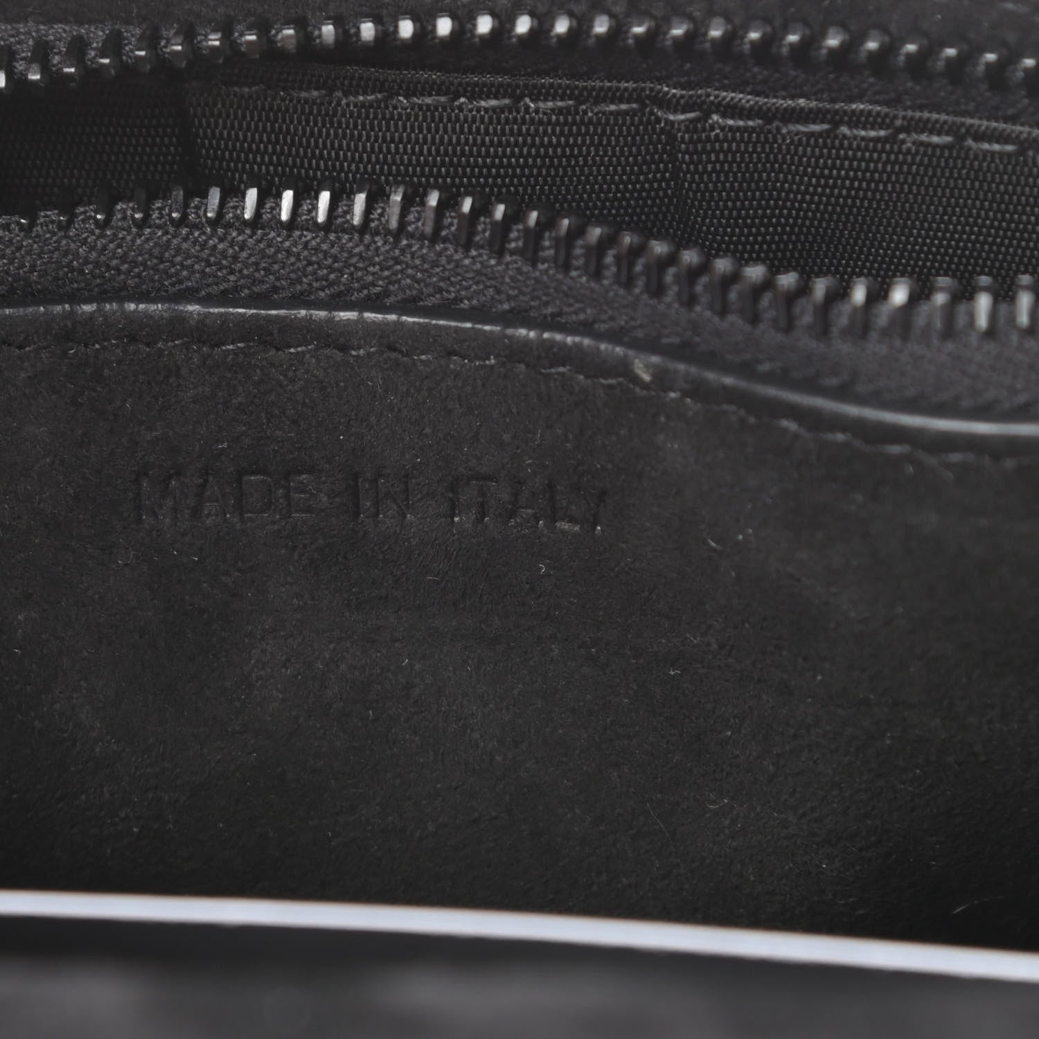 Christian Dior Ultra Matte Calfskin Saddle Belt Clutch Black 7 of 14