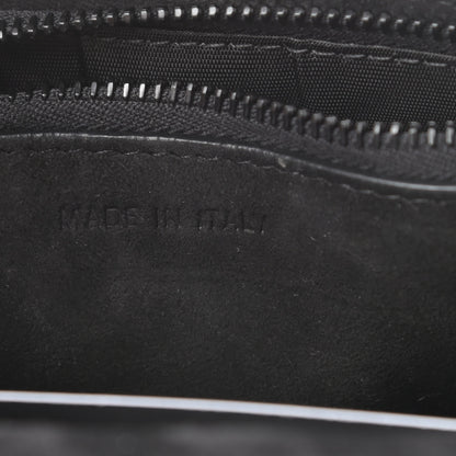 Christian Dior Ultra Matte Calfskin Saddle Belt Clutch Black 7 of 14