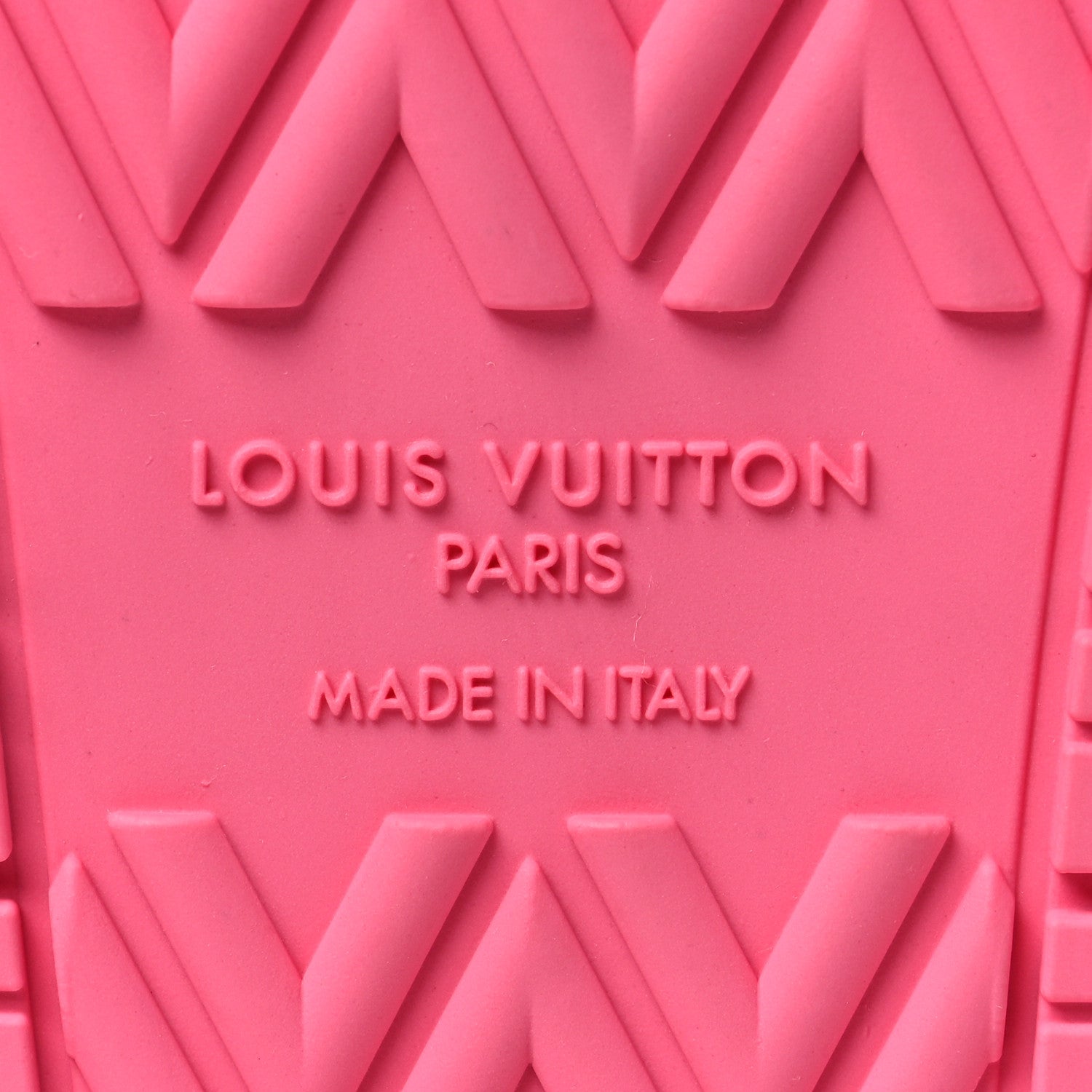Louis Vuitton Calfskin Monogram Embossed Bom Dia Flat Mule Sandals 39.5 Pink 6 of 8